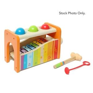 Hape Pound & Tap Bench with Slide Out Xylophone